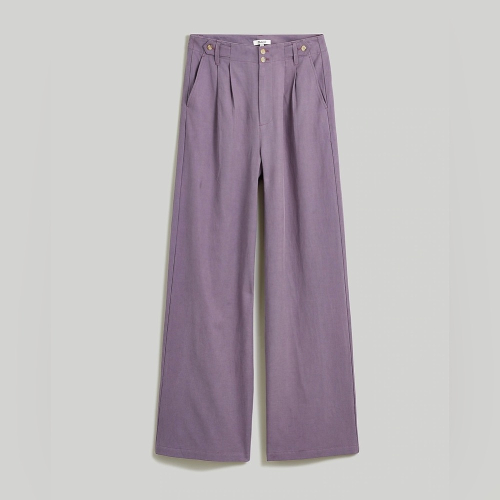 NWT Women’s Madewell The Harlow Wide-Leg Pant, Size 00